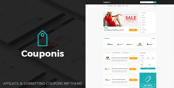 Couponis 汉化中文版|Affiliate及Coupons优惠码优惠券WordPress主题-极客小站