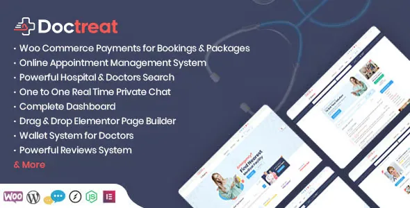 Doctreat 汉化中文版|医生目录及医疗健康WordPress医院主题模板-极客小站