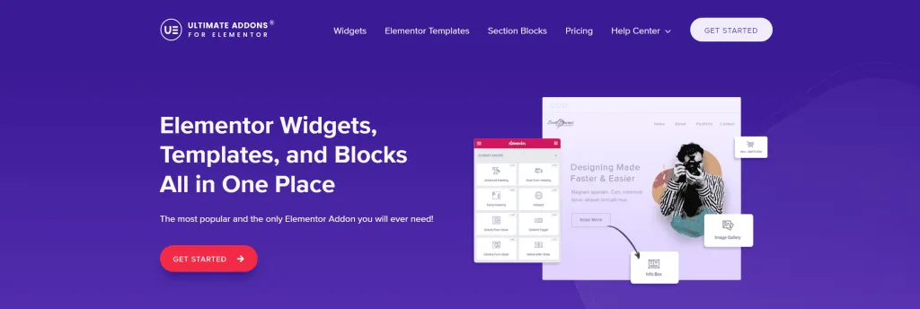 Ultimate Addons for Elementor汉化中文版|Elementor功能增强小工具WordPress插件-极客小站