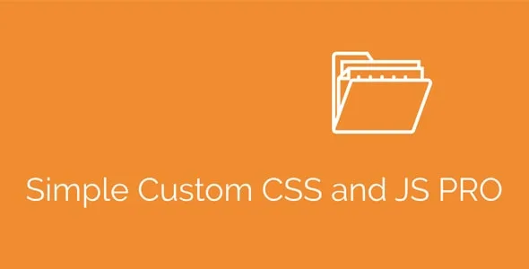 Simple Custom CSS and JS PRO 中文版|简单自定义CSS和JS设计WordPress插件-极客小站