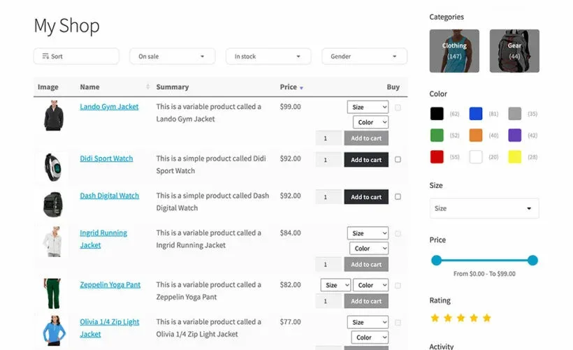 Product Filter for WooCommerce 完美汉化中文版|WooCommerce产品自定义筛选器插件-极客小站