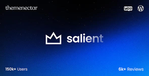 Salient 汉化中文版|创意酷炫多功能响应式WordPress企业主题模板-极客小站