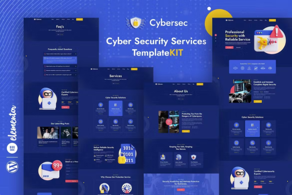 Cybersec – 安全服务元素模板套件-极客小站