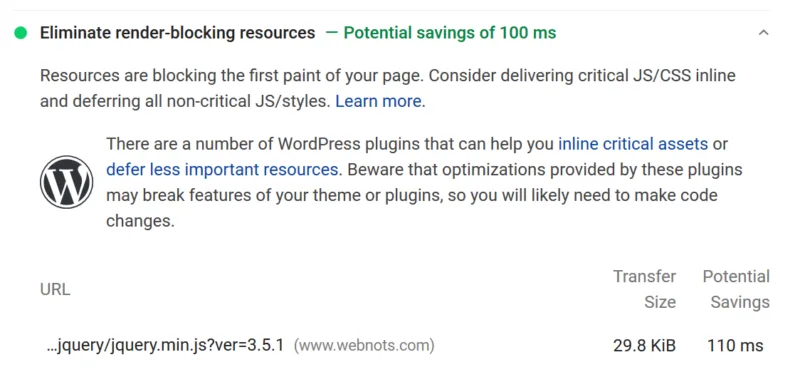 如何为WordPress网站生成关键CSS？-极客小站