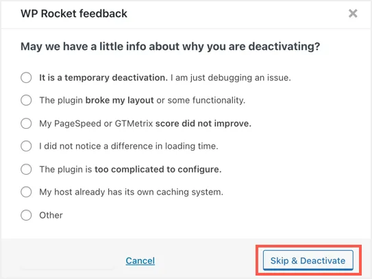 如何绕过WordPress中的WP Rocket缓存？-极客小站