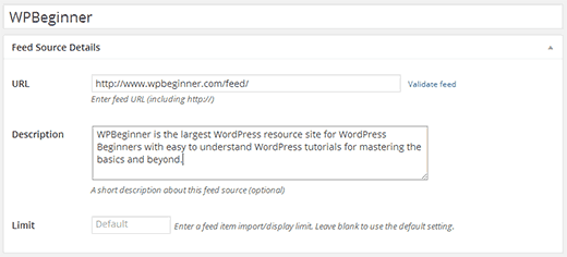 如何使用WP RSS Aggregator获取WordPress网站Feed-极客小站