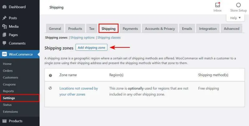 如何设置统一运费以提高WooCommerce商店的转化率-极客小站