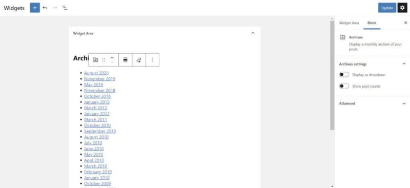 Classic Widgets插件可禁用即将推出的基于区块的小工具系统-极客小站