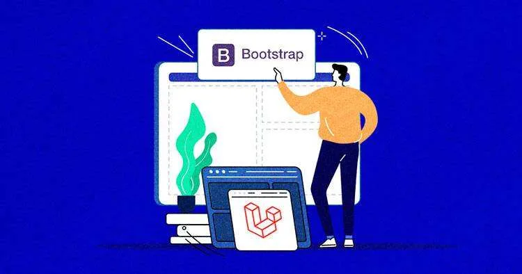如何在Laravel中集成Bootstrap模板-极客小站