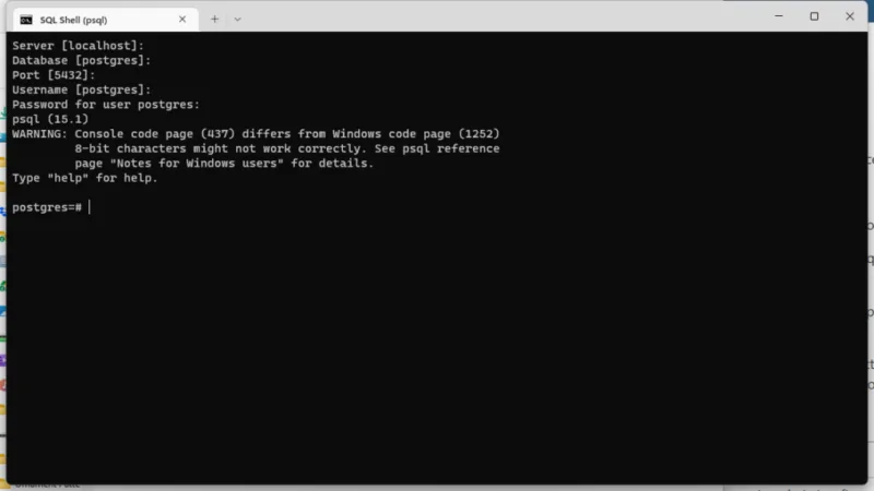 Postgres列出数据库和表的实用教程-极客小站