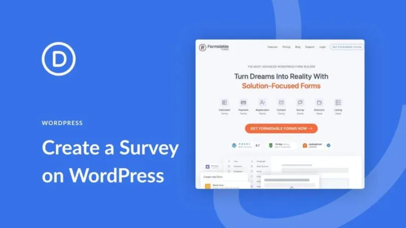 如何在WordPress网站上创建一个调查问卷-极客小站