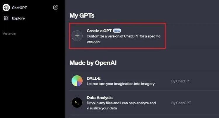 OpenAI GPTs：如何创建个性化ChatGPT-极客小站