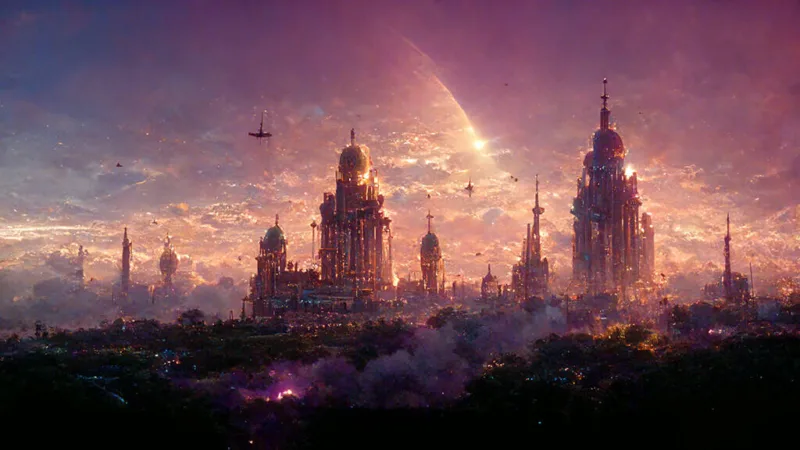 25个值得一试的充满魔幻的Midjourney提示语-极客小站