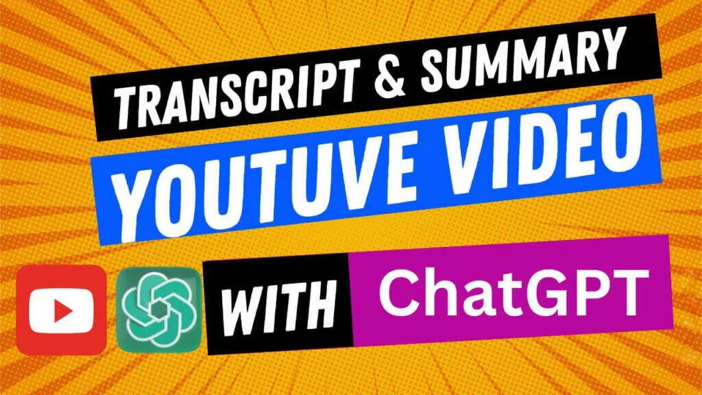 如何使用ChatGPT对YouTube视频进行转录、总结和聊天-极客小站