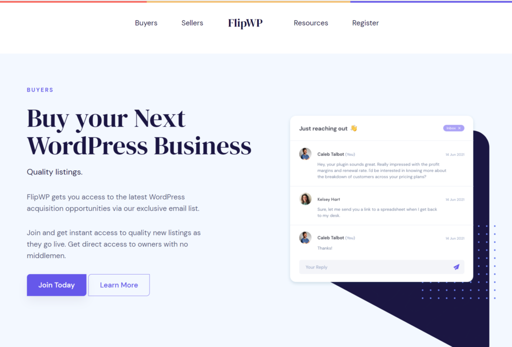 Alex Denning和Iain Poulson推出WordPress相关交易平台FlipWP-myforexstore