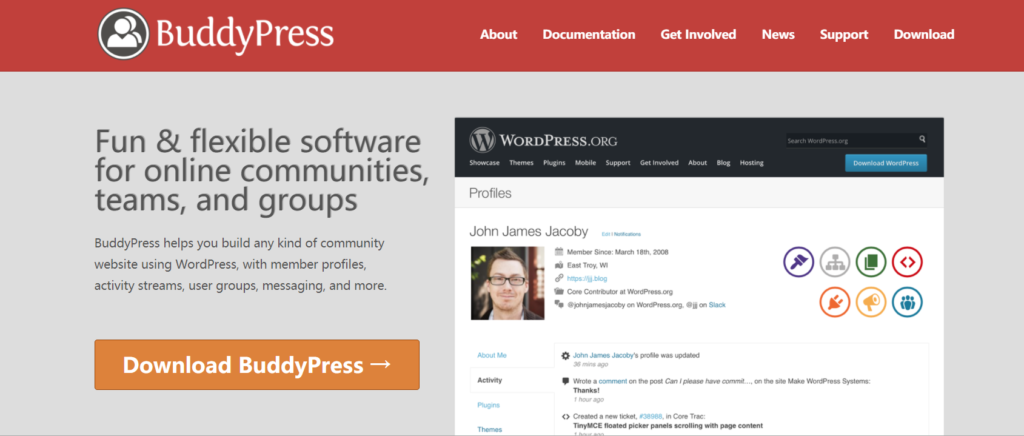 BuddyPress 9.0计划在WordPress 5.8之前发布基于区块的小工具-myforexstore