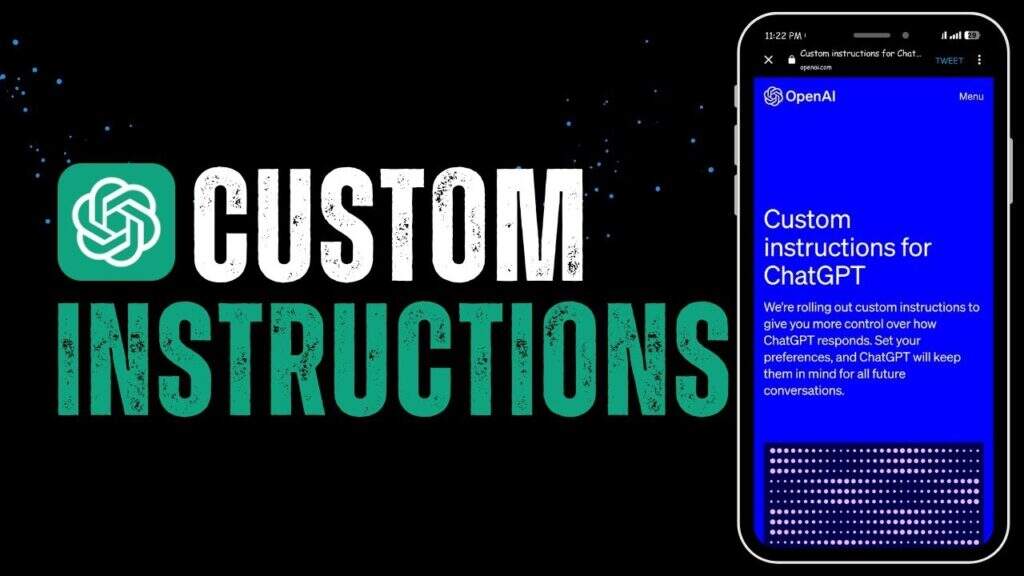 如何在ChatGPT中设置自定义说明-myforexstore