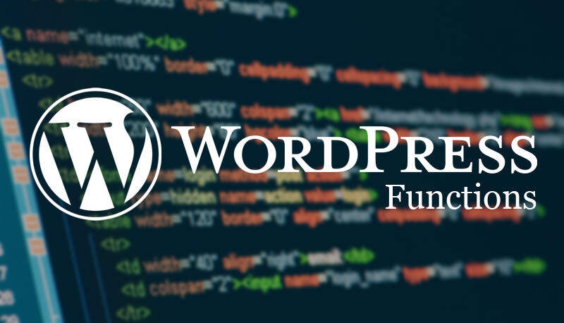 最常见的WordPress函数-myforexstore
