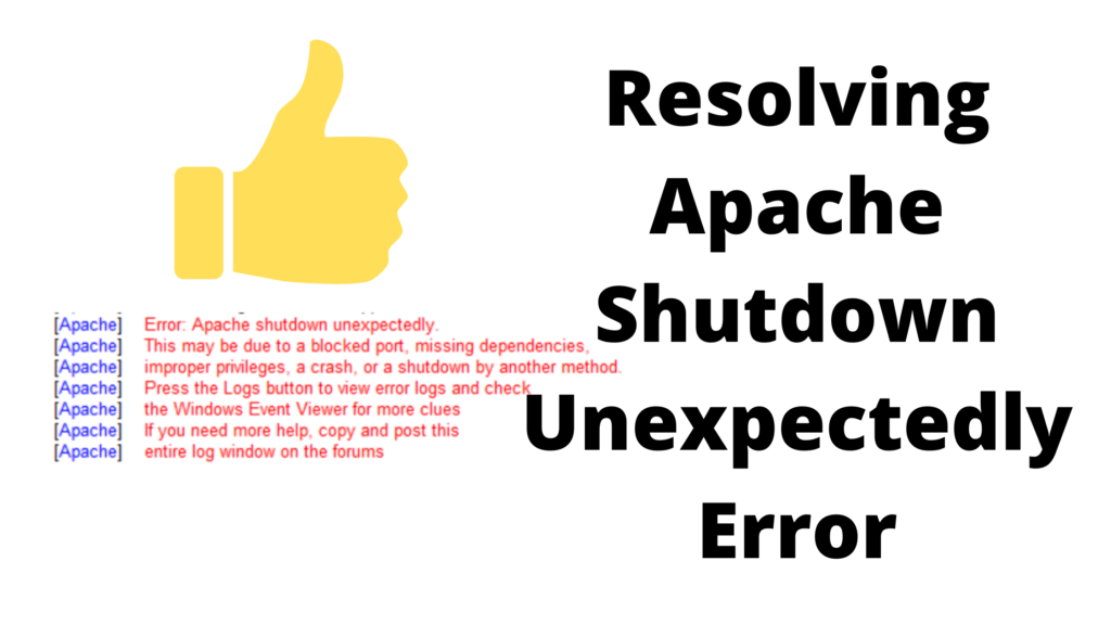 如何修复XAMPP环境“Apache意外关闭”错误-myforexstore